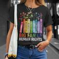 Book Flower Big Fan Of Human Rights Protest Feminist Quote T-Shirt Gifts for Her