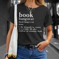 Book Hangover Reading Bookworm Book Lover T-Shirt Gifts for Her