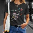 Book Librarian Dandelion Book Reading T-Shirt Gifts for Her
