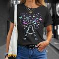 Book Lover Bookworm Reading Books Butterfly T-Shirt Gifts for Her