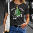 Book Lover Christmas Tree Holiday Reading Love To Read T-Shirt Gifts for Her Book Lover Christmas Tree Holiday Reading Love To Read T-Shirt Gifts for Her