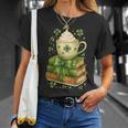 Book Lover St Patricks Day Teacher Cosy Librarycore T-Shirt Gifts for Her