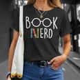 Book Nerd School Librarian Library Bibliophile Reading T-Shirt Gifts for Her