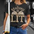 Book Novel Abendteuer Story Reading T-Shirt Gifts for Her