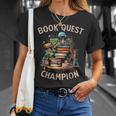 Book Quest Champion Fantasy T-Shirt Gifts for Her