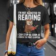 Book Reader Art For Men Women Bookish Book Nerd Lover T-Shirt Gifts for Her