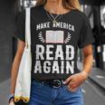 Book Reading Make America Read Again T-Shirt Gifts for Her