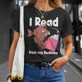 Book Reading Anglerfish I Read Past My Bed Time Librarian T-Shirt Gifts for Her Book Reading Anglerfish I Read Past My Bed Time Librarian T-Shirt Gifts for Her