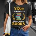 Book Reading Books Library Reading Rat Bookworm T-Shirt Gifts for Her