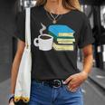 Book Reading And Coffee Books And Coffee T-Shirt Gifts for Her