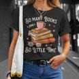 Book Reading Kafee Librarian Vele Books And Little Time T-Shirt Gifts for Her