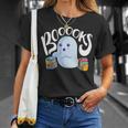 Book Reading Lover Halloween Ghost Librarian Reading Club T-Shirt Gifts for Her
