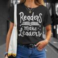 Book Reading Teacher Librarian Reader Men Women Girls Kids T-Shirt Gifts for Her