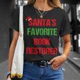 Book Restorer Pajama Christmas T-Shirt Gifts for Her Book Restorer Pajama Christmas T-Shirt Gifts for Her
