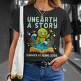 Book Sea Turtle Summer Reading 2026 Unearth a Story T-Shirt Gifts for Her