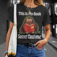 This Is My Book Secret Costume Pigeon Bird Kids Reading T-Shirt Gifts for Her This Is My Book Secret Costume Pigeon Bird Kids Reading T-Shirt Gifts for Her