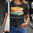 Book Sniffer Sniffing Booksniffing For Readers T-Shirt Gifts for Her