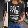 Bookclub Manager T-Shirt Gifts for Her