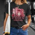 All Booked For Valentines Coquette Bow Book Lover Bookworm T-Shirt Gifts for Her All Booked For Valentines Coquette Bow Book Lover Bookworm T-Shirt Gifts for Her