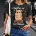 Bookish Girl Present Just a Girl Who Loves Hamster And Books T-Shirt Gifts for Her Bookish Girl Present Just a Girl Who Loves Hamster And Books T-Shirt Gifts for Her