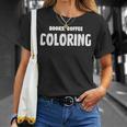 Books Coffee Coloring T-Shirt Gifts for Her