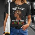 Books And Locs Loc'd Dreadlocs Locd Hair T-Shirt Gifts for Her