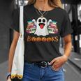 Books Lovers Boo Scary GhostShirt T-Shirt Gifts for Her