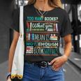 Too Many Books Not Enough Shelves Book Club T-Shirt Gifts for Her Too Many Books Not Enough Shelves Book Club T-Shirt Gifts for Her