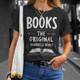 Books The Original Handheld Device Book Reading T-Shirt Gifts for Her