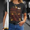Books And Pumpkin Spice Cute Fall Aesthetic T-Shirt Gifts for Her Books And Pumpkin Spice Cute Fall Aesthetic T-Shirt Gifts for Her