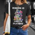 Books Reading Is Fun Turtely Awesome Sea Turtle Reading Book T-Shirt Gifts for Her Books Reading Is Fun Turtely Awesome Sea Turtle Reading Book T-Shirt Gifts for Her