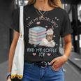 I Like My Books Spicy And My Coffee ICY Shirt Bookworm T-Shirt Gifts for Her