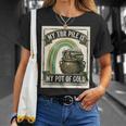 Books My TBR Pile Is My Pot Of Gold Rainbow Bookish Irish T-Shirt Gifts for Her