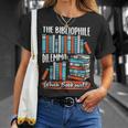 Bookworm For a Bibliophile Book Nerd T-Shirt Gifts for Her