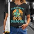 Bookworm Kids Dragon Lover Book Reader Fun T-Shirt Gifts for Her