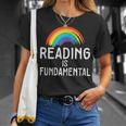 Bookworm Literature I Book Nerd I Reading Is Fundamental T-Shirt Gifts for Her