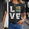 Bookworm Love Book Lover Reading Librarian T-Shirt Gifts for Her