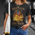 Bookworm Please I'm a Book Dragon Dragon Books Lovers T-Shirt Gifts for Her