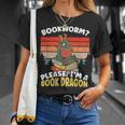 Bookworm Please I'm A Book Dragon Bookworm Book Lovers T-Shirt Gifts for Her