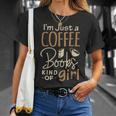 Bookworm Shirt I'm Just A Coffee Books Lover Women Girl Tee T-Shirt Gifts for Her Bookworm Shirt I'm Just A Coffee Books Lover Women Girl Tee T-Shirt Gifts for Her
