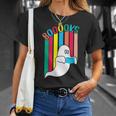 Booooks Boo Books Halloween Librarian Reading Lover Bookworm T-Shirt Gifts for Her