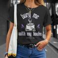 Bury Me With My Books Bookish Literary Booktok T-Shirt Gifts for Her