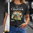 Calico Cat Reading Book Lover Just One More Chapter T-Shirt Gifts for Her Calico Cat Reading Book Lover Just One More Chapter T-Shirt Gifts for Her