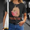 CapyFun Books Are The Only Treasure I Need Capybara Kids T-Shirt Gifts for Her