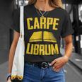 Carpe Librum Latin Language Lover Book Reading LIterary T-Shirt Gifts for Her Carpe Librum Latin Language Lover Book Reading LIterary T-Shirt Gifts for Her