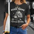 Cat Book Lover Reading Quote T-Shirt Gifts for Her