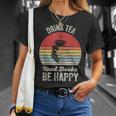 Catch Some Rays Vintage Retro Drink Tea Read Books Be Happy Adult T-Shirt Gifts for Her Catch Some Rays Vintage Retro Drink Tea Read Books Be Happy Adult T-Shirt Gifts for Her