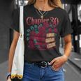 Chapter 30 Gothic 30th Birthday Book Lover Dark Romance T-Shirt Gifts for Her
