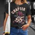 Chapter 65 65th Birthday Women Book Lovers Its My Birthday T-Shirt Gifts for Her