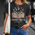 Chapter 9 Years Old 9th Birthday Butterfly Bow Book Lover T-Shirt Gifts for Her Chapter 9 Years Old 9th Birthday Butterfly Bow Book Lover T-Shirt Gifts for Her